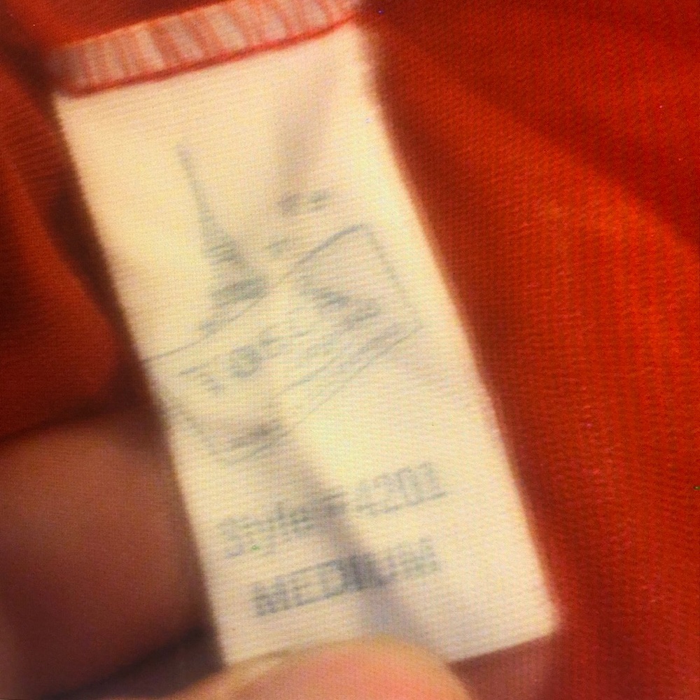 Vintage Peignoir Tosca Of California Red Nylon - Picture 7 of 8